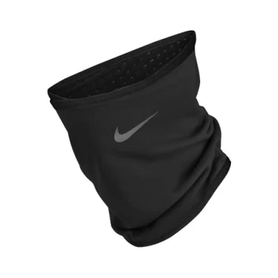 Image of NIKE RUN THERMA SPHERE NECK WARMER 4.0 BLACK S/M