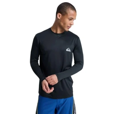 Image of Quiksilver Everyday SURF TEE LS Rash vest, Men&#039;s, Size: XXL, Black