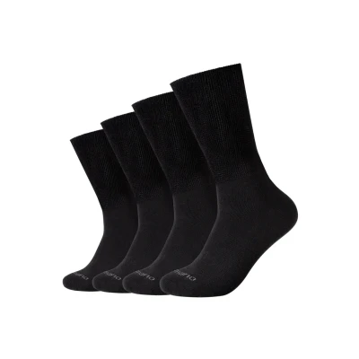 Image of camano Comfort PLUS Diabetiker Socks, Size: 12 13.5, Black
