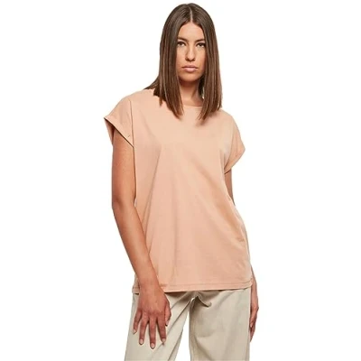 Image of Urban Classics Extended Shoulder Basic Tshirt, Women&#039;s, Size: 5XL, Amber