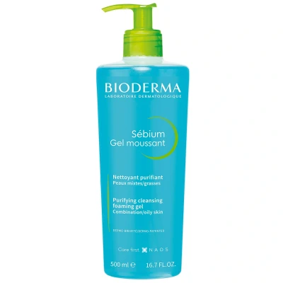 Image of Bioderma Sébium Purifying Foaming Gel Oily to Blemish Prone Skin 500ml