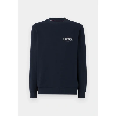 Image of Tommy Hilfiger Stacked Sweatshirt, Men&#039;s, Size: XS, Desert sky