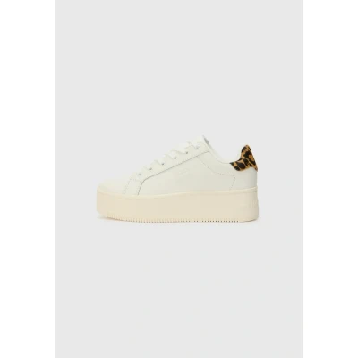 Image of Tommy Jeans Trainers Off white/silvercoloured, Women&#039;s, Size: 5, white/silver/coloured shoes