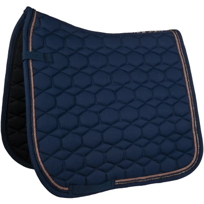 Image of HKM Saddle Pad Rosegold Glamour