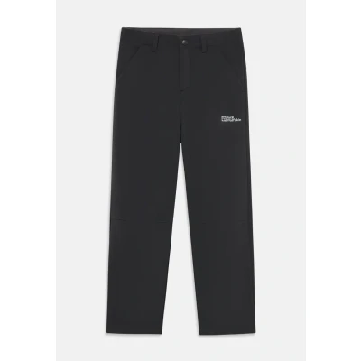 Image of Jack Wolfskin FOUR Winds Pants Unisex Outdoor trousers for kids, Size: 7 8y, Black