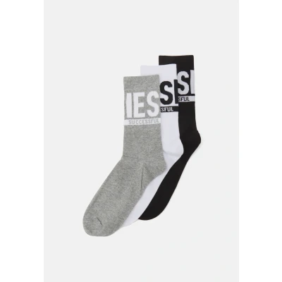 Image of Diesel Skmraythreepack 3 PACK Socks, Men&#039;s, Size: Large, E3843