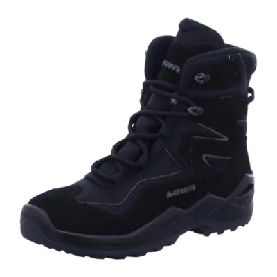 Image of Lowa LINO GTX HI JR Unisex Winter boots for kids, Size: 4, Schwarz/grau Leather and textile