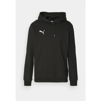 Image of Puma Teamgoal Casuals Hoody Hoodie, Men&#039;s, Size: Medium, Black/white