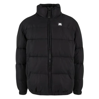 Image of Southpole Color Block Puffer Winter jacket, Men&#039;s, Size: XXL, black