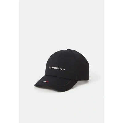 Image of Tommy Hilfiger Foundation Unisex Cap, Size: One Size, Black
