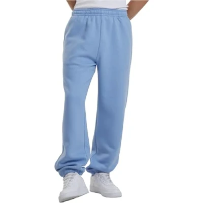Image of Urban Classics Fluffy Tracksuit bottoms, Men&#039;s, Size: 5XL, Powderblue