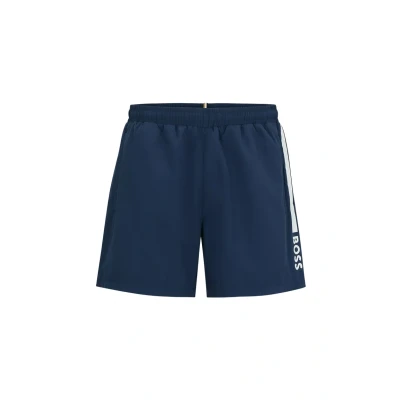Image of BOSS Men&#039;s Dolphin Nos Swim Shorts, Navy413, XS