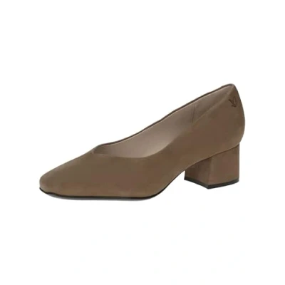 Image of CAPRICE Women&#039;s 9 22315 42 Court Shoes, Olive Pearl, 3.5 UK
