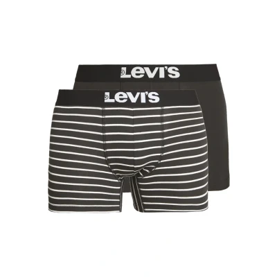 Image of Levi&#039;s Men&#039;s Boxer (Pack of 2), Jet Black, XXL