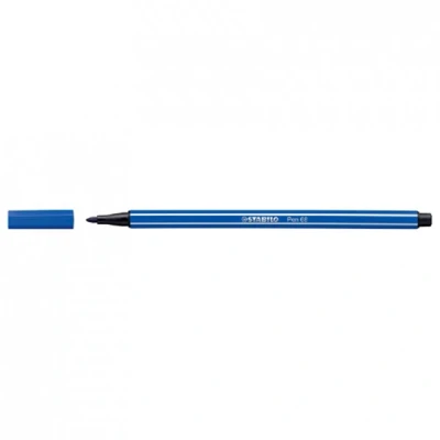 Image of Premium Fibre Tip Pen STABILO 68 Pack of 10 Ultramarine