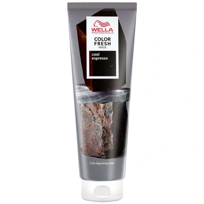 Image of Wella Professionals Color Fresh Semi Permanent Colour Mask Cool Espresso 150ml