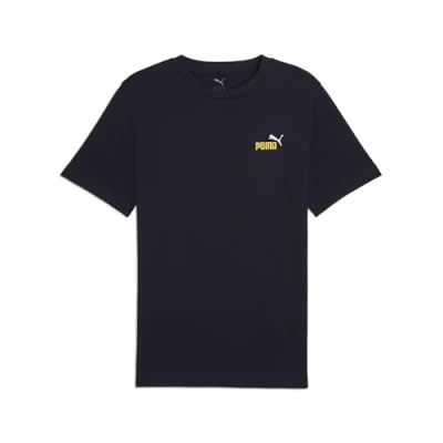 Image of Puma Print Tshirt, Men&#039;s, Size: XL, New navy