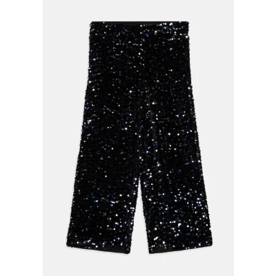 Image of Name it Nkfrunica WIDE PANT Trousers for kids, Size: 10y, Black