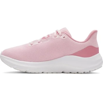Image of Under Armour Charged Pursuit 4 Road running shoes, Women&#039;s, Size: 8, Prime pink / elixir white Textile/synthetics
