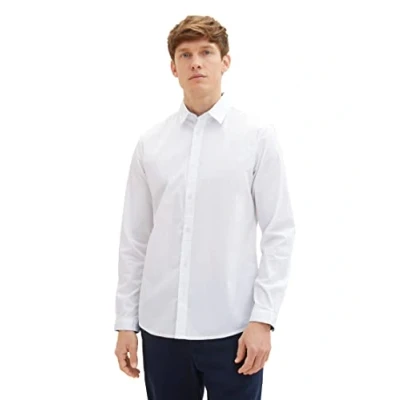 Image of TOM Tailor Shirt, Men&#039;s, Size: XXL, White