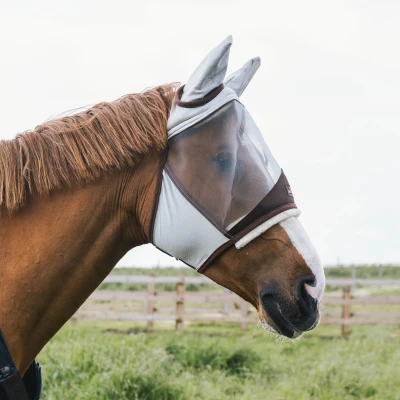 Image of Kentucky Fly Mask Skin Friendly with ears