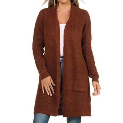 Image of ONLY Onljade LS NOOS Cardigan, Women&#039;s, Size: XS, Ginger bread