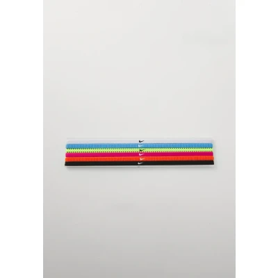 Image of Nike Performance FLEX Classic SLIM Headbands 6 PACK Other accessories, Women&#039;s, Size: One Size, Volt/vivid pink/white