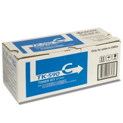 Image of FS C2026MFP Kyocera TK 590C cyan toner (original Kyocera)