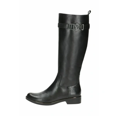 Image of Caprice Cowboy/Biker boots, Women&#039;s, Size: 7.5, Black nappa Leather