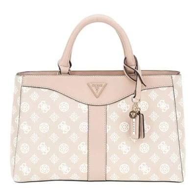 Image of Guess Dorys Luxury Satchel Across body bag, Women&#039;s, Size: One Size, Sand