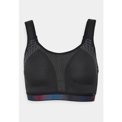 Image of triaction by Triumph Cardio Cloud High support sports bra, Women&#039;s, Size: 34C, Black