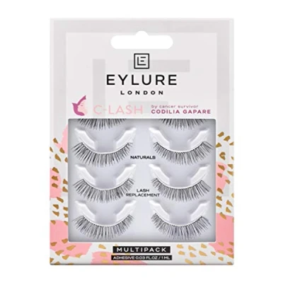 Image of Eylure C Lash False Lashes Naturals Multipack