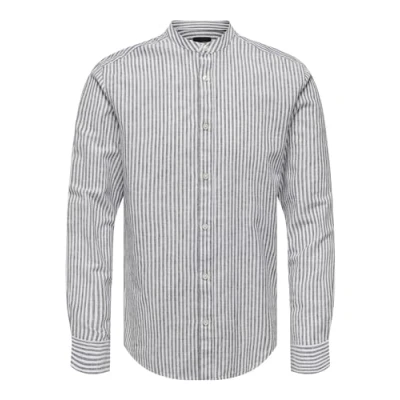 Image of Only &amp; Sons Onsrobin Shirt, Men&#039;s, Size: Medium, Cashmere blue