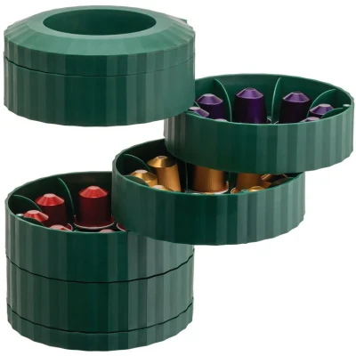 Image of Alessi Plisse Capsule Holder Green MDL19