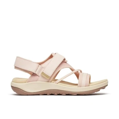 Image of Merrell Terran 4 Backstrap Walking sandals, Women&#039;s, Size: 4, Powder Leather and textile