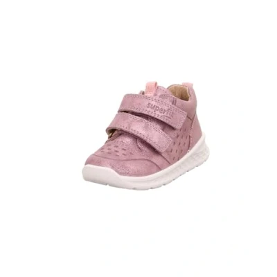 Image of Superfit Breeze Trainers for kids, Size: 11.5/12K, Lila/rosa Nubuck