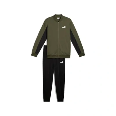 Image of Puma Baseball SUIT SET Tracksuit, Men&#039;s, Size: Small, Loden green