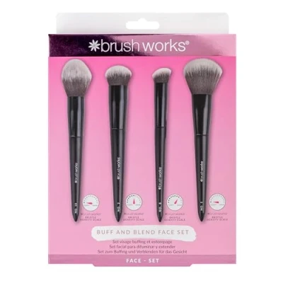 Image of Brushworks Buff and Blend Face Set
