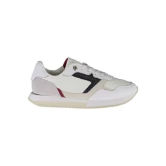 Image of Tommy Hilfiger Women&#039;s Essential Th Runner Fw0fw06947 Sneaker, White Rwb, 7 UK