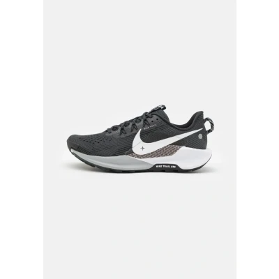 Image of Nike Performance Reactx Pegasus 5 Trail running shoes, Men&#039;s, Size: 8, Black/white/anthracite/wolf grey Textile/synthetics
