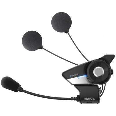 Image of Sena 20S EVO Motorcycle Bluetooth Headset Communication System with HD Speakers, Black