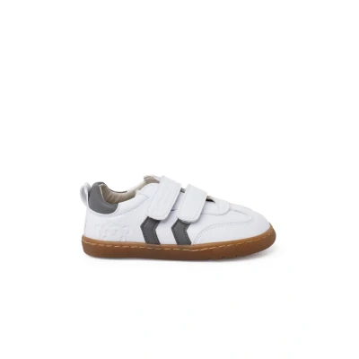 Image of Pisamonas Bandas Laterales Trainers for kids, Size: 4.5K/5K, Gris Textile