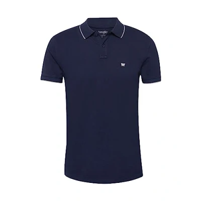 Image of Wrangler Men&#039;s Polo Shirt, Navy, S