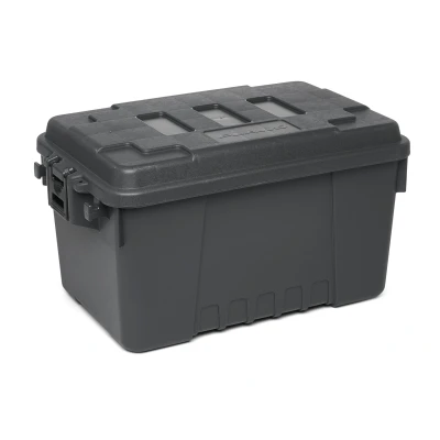Image of Plano Sportman&#039;s Trunk Small Fishing Case Charcoal box