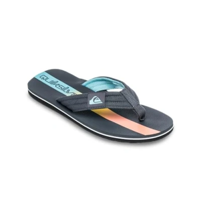 Image of Quiksilver Molokai Layback Tbar sandals, Men&#039;s, Size: 7, Iron gate holmes shoes