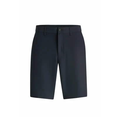 Image of BOSS S_commuter Shorts, Men&#039;s, Size: 38R, Dark blue two