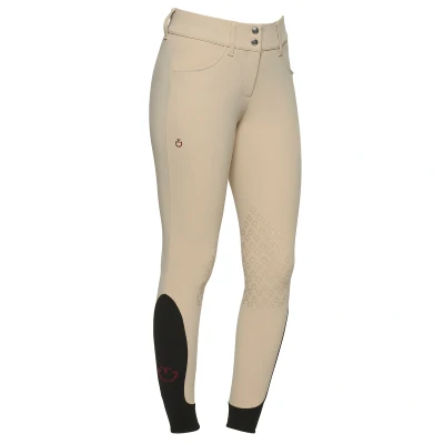 Image of Cavalleria Toscana Ladies High Rise American Breeches Beige IT38 UK6 FR32 Riding Horse Equestrian