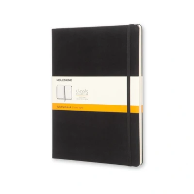 Image of Moleskine Extra Large Ruled Notebook Hard Black
