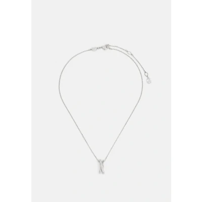 Image of Swarovski Hyperbola PEND 2 BAND Necklace, Women&#039;s, Size: One Size, White