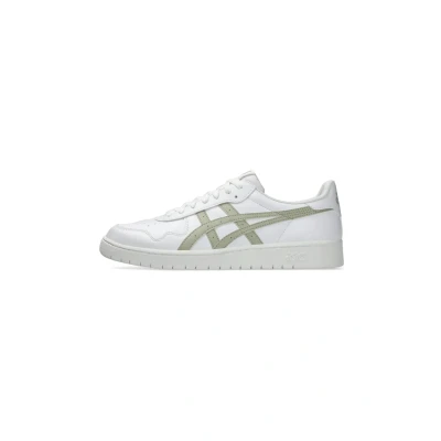 Image of Asics Sportstyle Japan S Trainers, Size: 9, White dried leaf green shoes